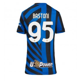 Inter Milan Alessandro Bastoni #95 Hemmakläder Dam 2024-25 Kortärmad